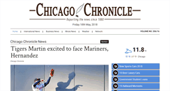 Desktop Screenshot of chicagochronicle.com