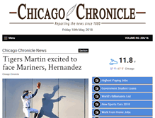Tablet Screenshot of chicagochronicle.com